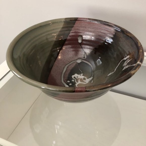 Hand Thrown Glazed Bowl - Picture 1 of 2